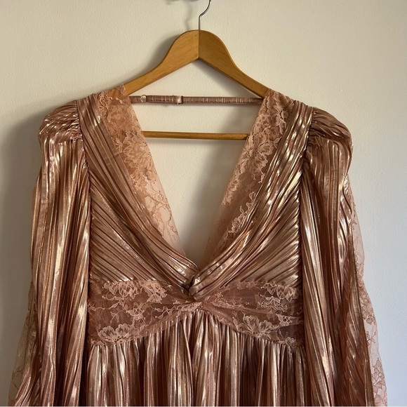 Sabina Musayev Laurel Dress in Rose Gold - Picture 5 of 16